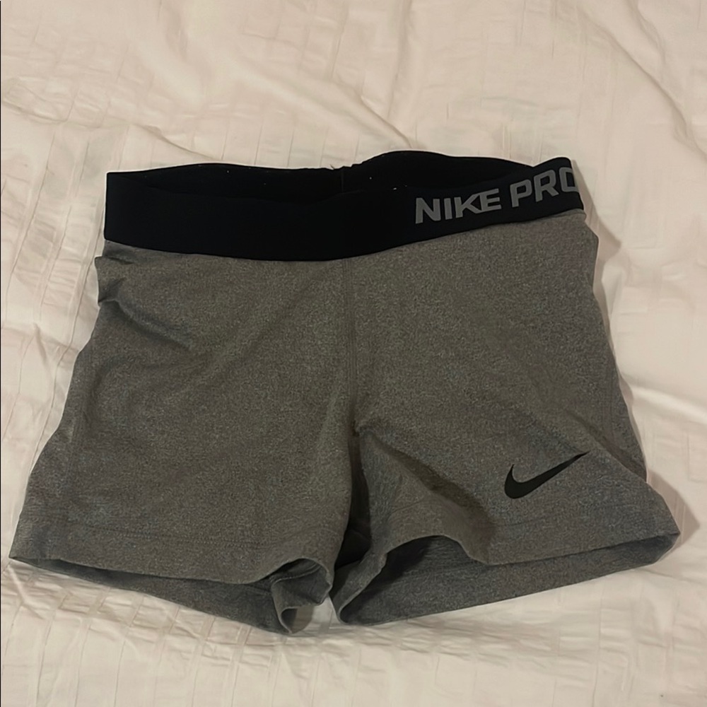 Nike Pro Women's Grey Shorts